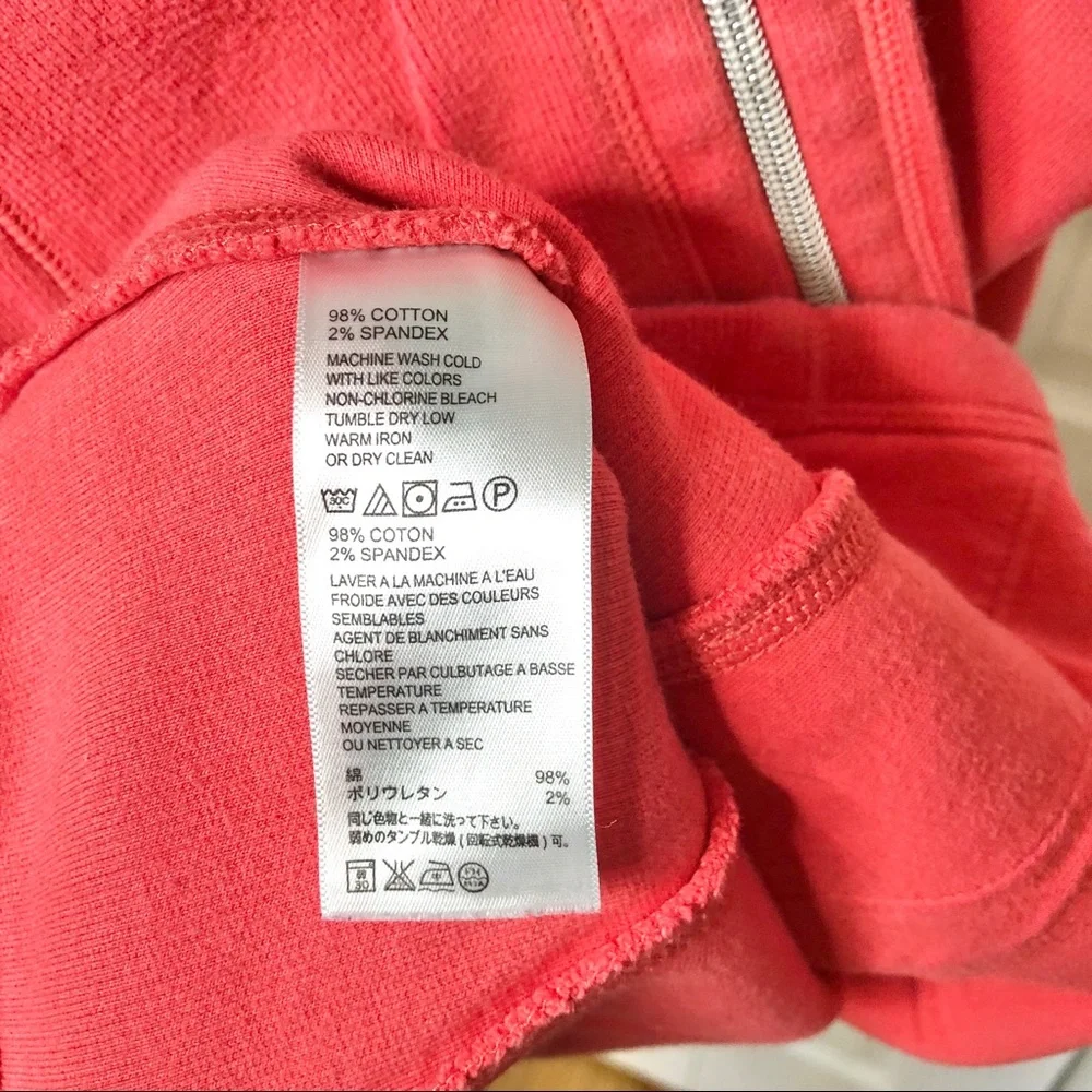Tommy Bahama heavyweight cotton coral pullover